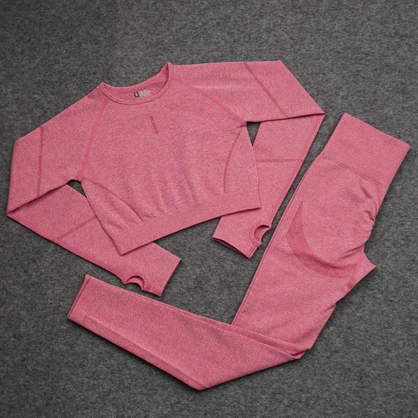 2021 seamless yoga set women gym clothing sport suit long sleeve crop high waist fitness legging 2 piece workout sports wear, White;red
2021 seamless yoga set women gym clothing sport suit long sleeve crop high waist fitness legging 2 piece workout sports wear, White;red