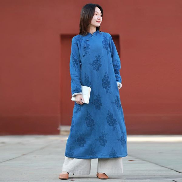 ethnic clothing lzjn women autumn winter long sleeve pullover cheongsam qipao jacquard sherpa fleece lined warm thick dress robe vestidos, Red
ethnic clothing lzjn women autumn winter long sleeve pullover cheongsam qipao jacquard sherpa fleece lined warm thick dress robe vestidos, Red