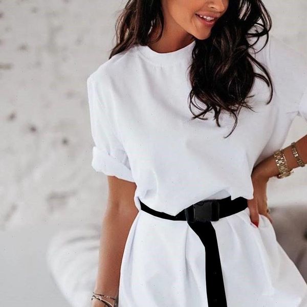 2021 summe t shirt dress women fashion solid mini dress with belt high waist short sleeve casual black white dresses, Black;gray
2021 summe t shirt dress women fashion solid mini dress with belt high waist short sleeve casual black white dresses, Black;gray
