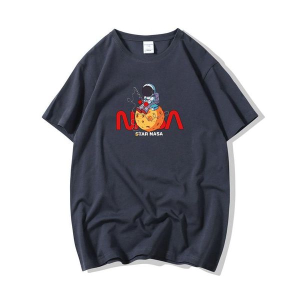 men's t-shirts nasaing t-shirt space x astronaut short-sleeved male youth ins hong kong style loose half-sleeve cotton anime shirt, White;black
men's t-shirts nasaing t-shirt space x astronaut short-sleeved male youth ins hong kong style loose half-sleeve cotton anime shirt, White;black
