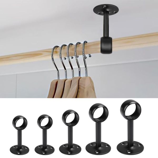 hangers & racks 2pcs stainless steel curtain rod bracket ceiling-mount rail holder clothes hanging wardrobe tube for home shower
hangers & racks 2pcs stainless steel curtain rod bracket ceiling-mount rail holder clothes hanging wardrobe tube for home shower