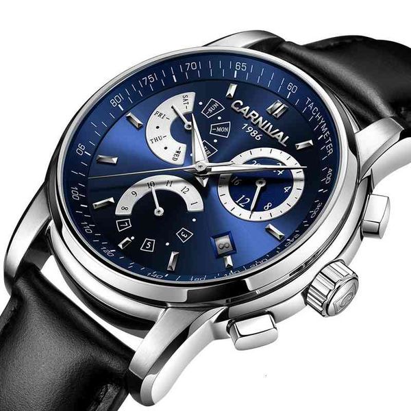 clock mechanical high carnival end luxury multifunctional automatic men week month calendar 24 hour montre homme, Slivery;brown
clock mechanical high carnival end luxury multifunctional automatic men week month calendar 24 hour montre homme, Slivery;brown