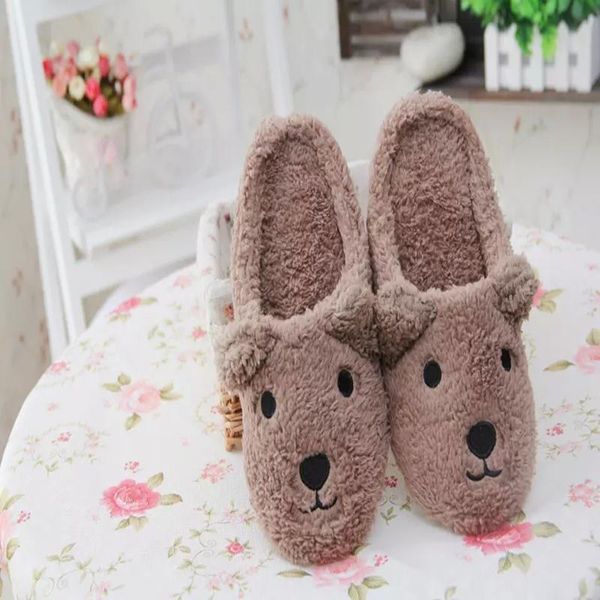 ladies new cute plush brown bear long ears gray indoor slippers autumn and winter floor home warm cotton slippers, Black
ladies new cute plush brown bear long ears gray indoor slippers autumn and winter floor home warm cotton slippers, Black