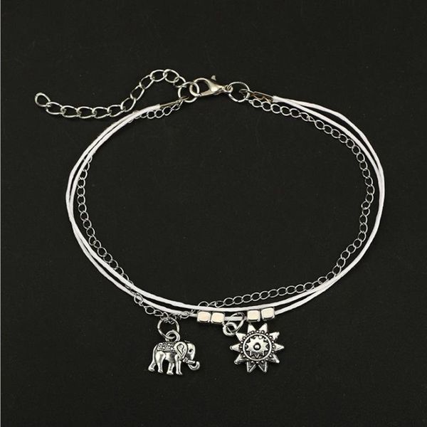 anklets bohemian alloy elephant sun multilayer chain ankle multi-layer anklet retro, Red;blue
anklets bohemian alloy elephant sun multilayer chain ankle multi-layer anklet retro, Red;blue