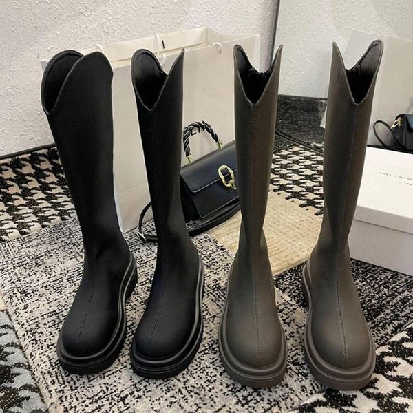 boots women 2021 autumn fashion knee high female platform pu leather block heels shoes ladies solid slide zipper long boot, Black
boots women 2021 autumn fashion knee high female platform pu leather block heels shoes ladies solid slide zipper long boot, Black