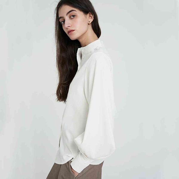 women's blouses & shirts blusas elegantes com gola redonda wixra, camisetas femininas casuais vintage para primavera e outono 8kns, White
women's blouses & shirts blusas elegantes com gola redonda wixra, camisetas femininas casuais vintage para primavera e outono 8kns, White