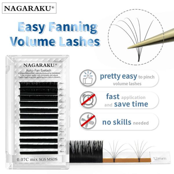 false eyelashes nagaraku easy fanning auto fans eyelash extension self handing making fast bloom flowering pre-bonded lashes mega volume
false eyelashes nagaraku easy fanning auto fans eyelash extension self handing making fast bloom flowering pre-bonded lashes mega volume