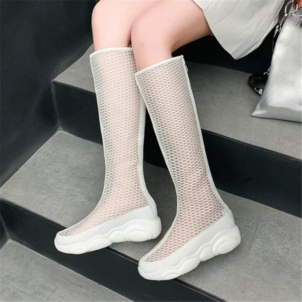 boots pxelena punk thick platform flat women mesh knee high breathable summer gladiator sandals zip black white gothic shoes 45
boots pxelena punk thick platform flat women mesh knee high breathable summer gladiator sandals zip black white gothic shoes 45