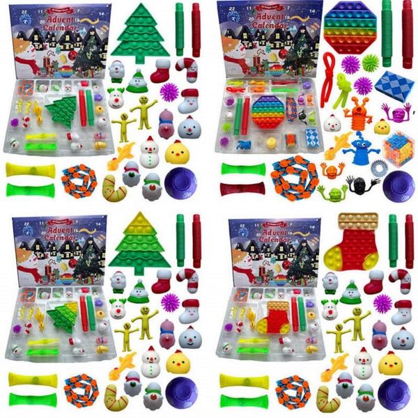 24pcs set christmas fidget toy xmas countdown calendar blind boxes sensory pack advent calendar christmas box sea shipping owd9921
24pcs set christmas fidget toy xmas countdown calendar blind boxes sensory pack advent calendar christmas box sea shipping owd9921