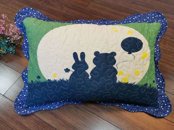 cotton quilted student dormitory cartoon pair pillow case 40 * 60 one single double bedding
cotton quilted student dormitory cartoon pair pillow case 40 * 60 one single double bedding