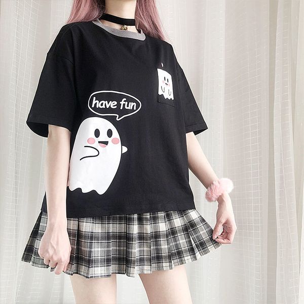 kawaii graphic t shirts women fashion 2021 summer cute print mujer black alt clothes aesthetic cartoon tee shirt, White
kawaii graphic t shirts women fashion 2021 summer cute print mujer black alt clothes aesthetic cartoon tee shirt, White