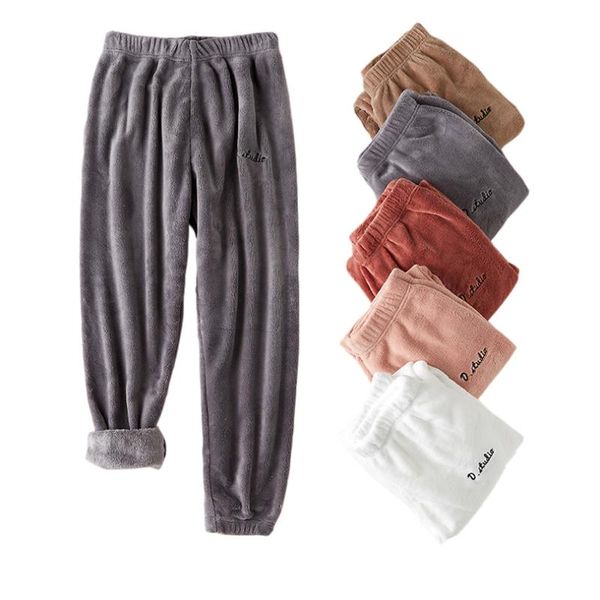 women's pants & capris lanshanque casual women fleece solid color letter embroidery soft flannel sweatpants home trousers, Black;white
women's pants & capris lanshanque casual women fleece solid color letter embroidery soft flannel sweatpants home trousers, Black;white