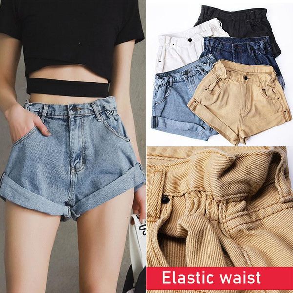 denim shorts women's white women short jeans khaki wide leg elastic waist vintage high waist shorts women summer fashion fitness, White;black
denim shorts women's white women short jeans khaki wide leg elastic waist vintage high waist shorts women summer fashion fitness, White;black