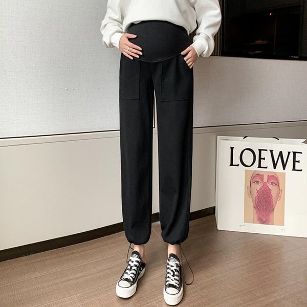 pregnant women's wide-leg pants spring and autumn loose casual pregnant women's pants knitted straight fashion trendy mom, White
pregnant women's wide-leg pants spring and autumn loose casual pregnant women's pants knitted straight fashion trendy mom, White