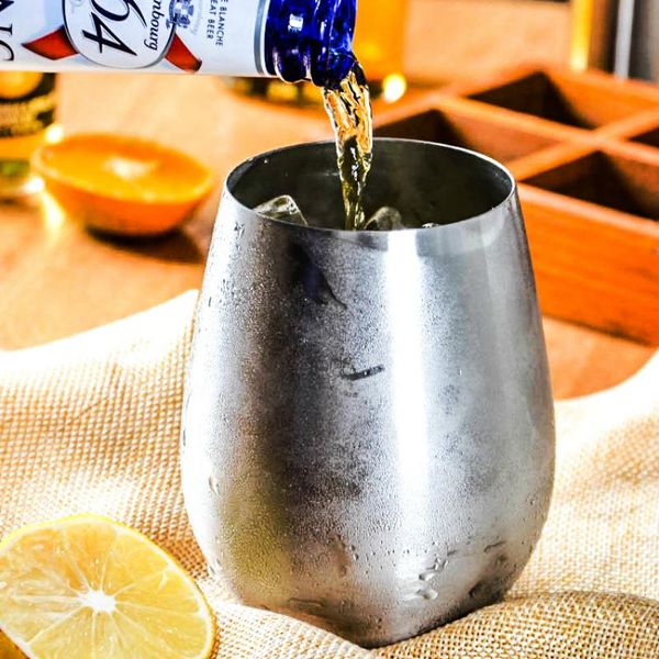 mugs creative stainless steel cocktail glass whiskey beer mug thick egg shaped wide mouth cup bar club household restaurant water
mugs creative stainless steel cocktail glass whiskey beer mug thick egg shaped wide mouth cup bar club household restaurant water