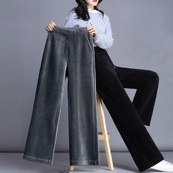 fall / winter 2021 casual womens elegant black pants lace up elastic waist street pants corduroy pants slim straight, Black;white
fall / winter 2021 casual womens elegant black pants lace up elastic waist street pants corduroy pants slim straight, Black;white