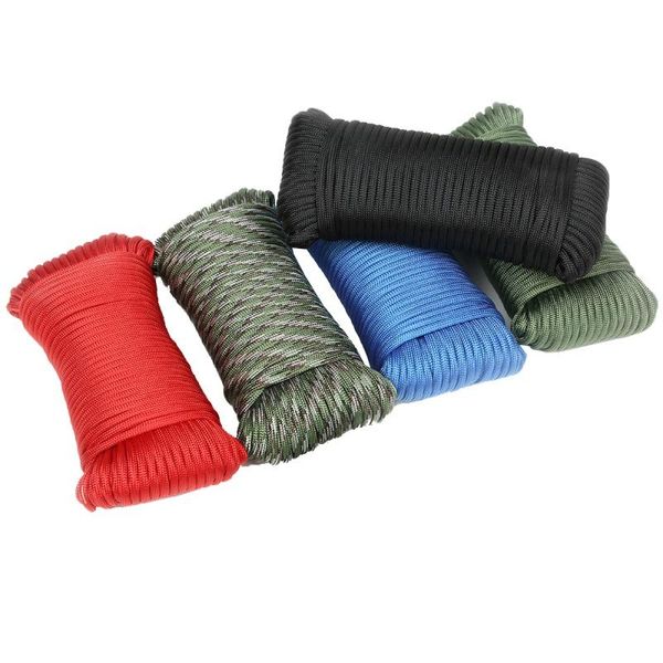 super strong 9 strand parachute cord 31m lanyard tent rope guyline mil spec for hiking camping bearing 292kg1
super strong 9 strand parachute cord 31m lanyard tent rope guyline mil spec for hiking camping bearing 292kg1