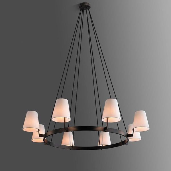 pendant lamps light luxury chinese style copper cloth chandelier living room dining bedroom simple creative personality
pendant lamps light luxury chinese style copper cloth chandelier living room dining bedroom simple creative personality
