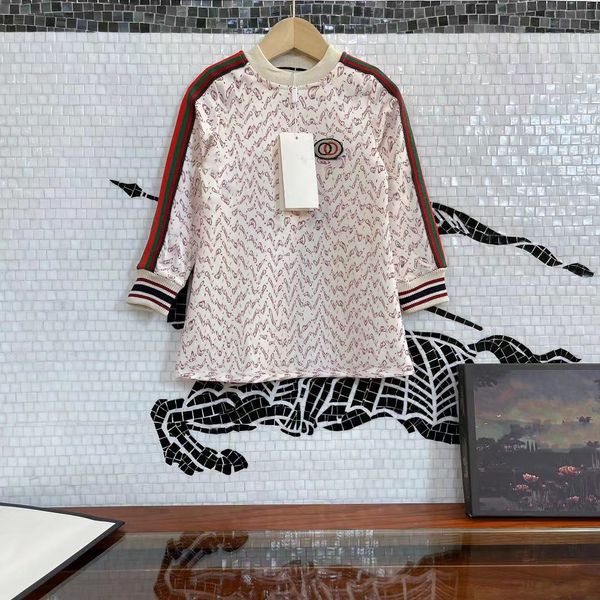 luxury girls autumn dress childrens brand design skirts long sleeve wear size 100-150, Red;yellow
luxury girls autumn dress childrens brand design skirts long sleeve wear size 100-150, Red;yellow