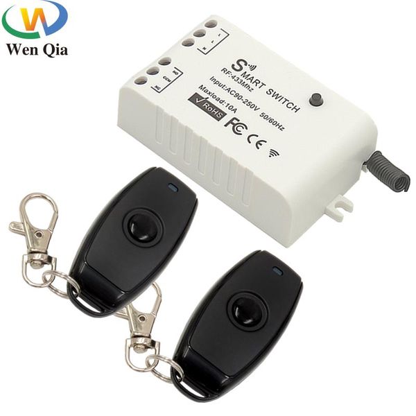 433mhz universal wireless remote control switch ac90v-250v 10amp 1ch rf relay receiver transmitter module for led/light/fan lamp
433mhz universal wireless remote control switch ac90v-250v 10amp 1ch rf relay receiver transmitter module for led/light/fan lamp