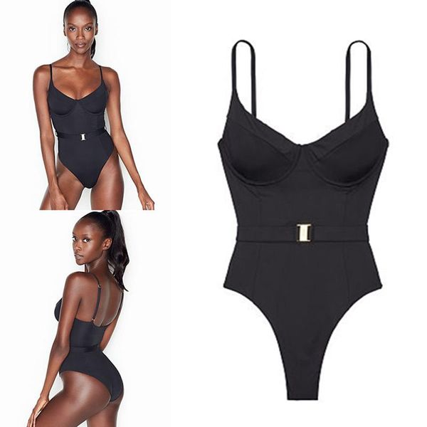 2021 swimwear female one piece swimsuit with belt women bodysuit black hollow out monokini high cut backless bathing suits
2021 swimwear female one piece swimsuit with belt women bodysuit black hollow out monokini high cut backless bathing suits