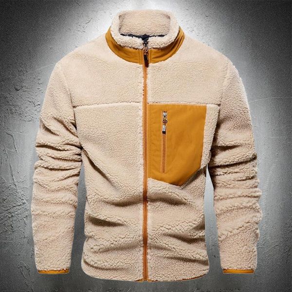 men's jackets sherpa jacket men fleece fashion trends autumn winter and coats thick warm coat 2021, Black;brown
men's jackets sherpa jacket men fleece fashion trends autumn winter and coats thick warm coat 2021, Black;brown