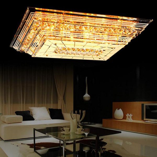 ceiling lights led high-light living room crystal lamp rectangular chandelier lighting fixture
ceiling lights led high-light living room crystal lamp rectangular chandelier lighting fixture