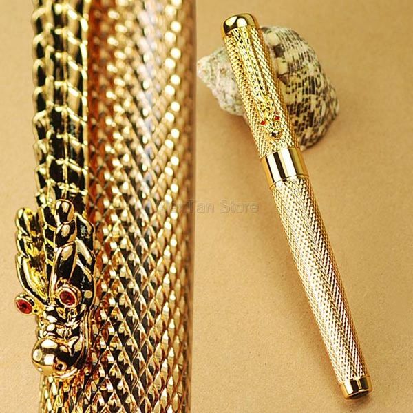 jinhao 1200 vintage unique fountain pen beautiful ripple with dragon clip, golden metal carving ink pens gift collection
jinhao 1200 vintage unique fountain pen beautiful ripple with dragon clip, golden metal carving ink pens gift collection