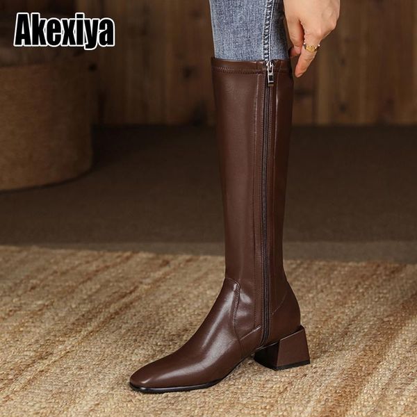 boots british retro tone knee-length square toe pu heel winter warm women's bc2312, Black
boots british retro tone knee-length square toe pu heel winter warm women's bc2312, Black