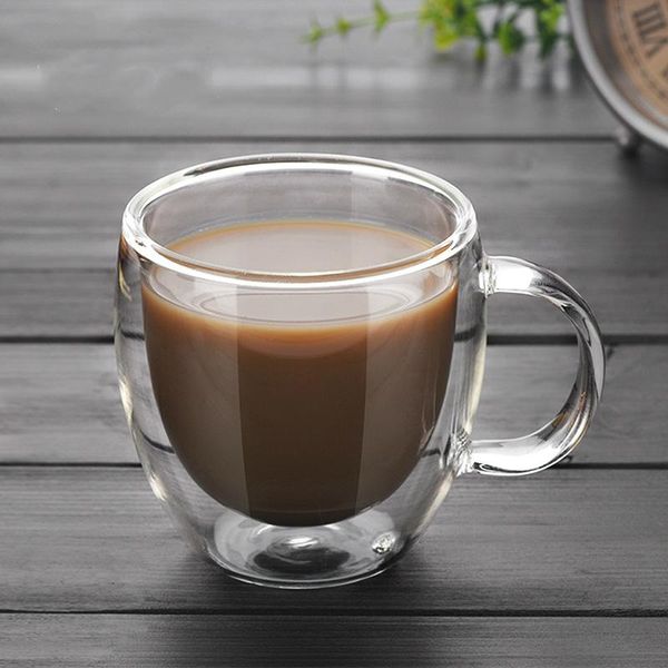 mugs double-layer coffee cup with handles heat-resistant transparent glass creative egg-shaped mug office simple giftmug
mugs double-layer coffee cup with handles heat-resistant transparent glass creative egg-shaped mug office simple giftmug