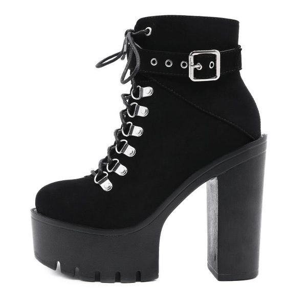 boots womens platform suede leather ankle block 13cm high heel shoes punk motorcycle black plus size 2021
boots womens platform suede leather ankle block 13cm high heel shoes punk motorcycle black plus size 2021