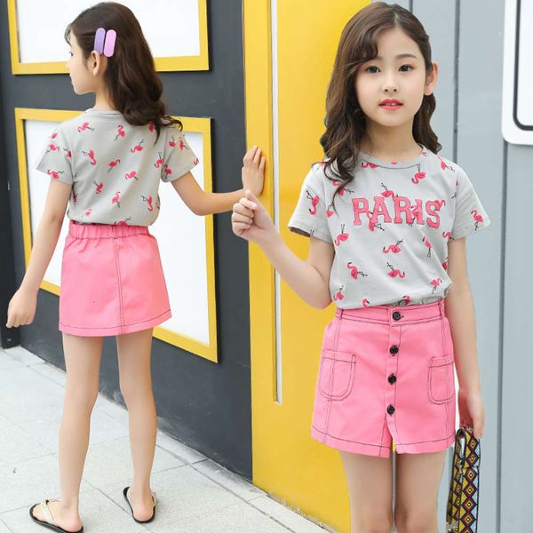 girls' summer suit 2021 new and children's super foreign sle two piece net red korean fashion cloth, White
girls' summer suit 2021 new and children's super foreign sle two piece net red korean fashion cloth, White