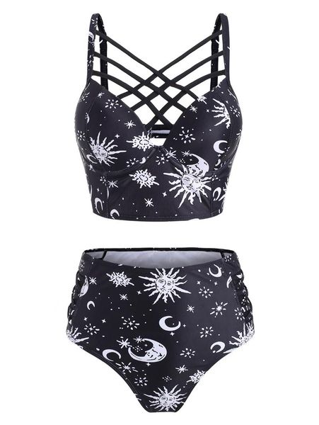 one-piece suits wipalo women cute sun star moon lattice high waisted tankini swimsuit ladies two pieces bathing suit casual summer beach wea
one-piece suits wipalo women cute sun star moon lattice high waisted tankini swimsuit ladies two pieces bathing suit casual summer beach wea