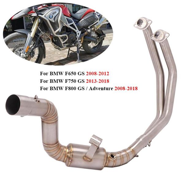 motorcycle full exhaust system header link pipe stainless steel front pipe for f650gs f700gs f800gs slip on modified
motorcycle full exhaust system header link pipe stainless steel front pipe for f650gs f700gs f800gs slip on modified
