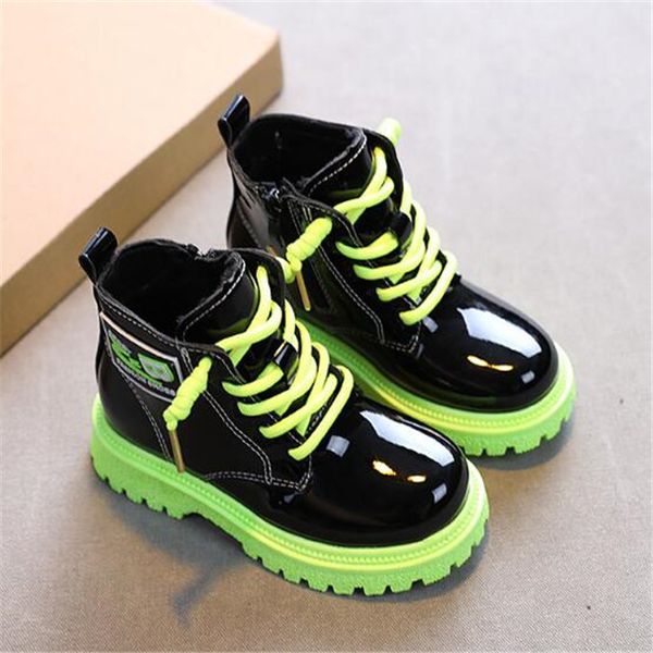 autumn winter kids girls boys boots soft non-slip martin boots for children leather plus velvet fashion ankle boot, Black;grey
autumn winter kids girls boys boots soft non-slip martin boots for children leather plus velvet fashion ankle boot, Black;grey