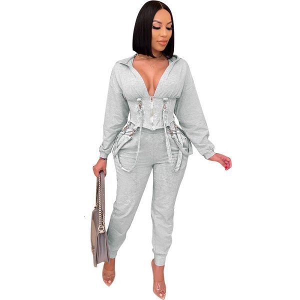 dive with cleavage in v sweatshirts all women's ensemble and pants 2 order outfits spring fall new style street sweatsuit osqa, Gray
dive with cleavage in v sweatshirts all women's ensemble and pants 2 order outfits spring fall new style street sweatsuit osqa, Gray