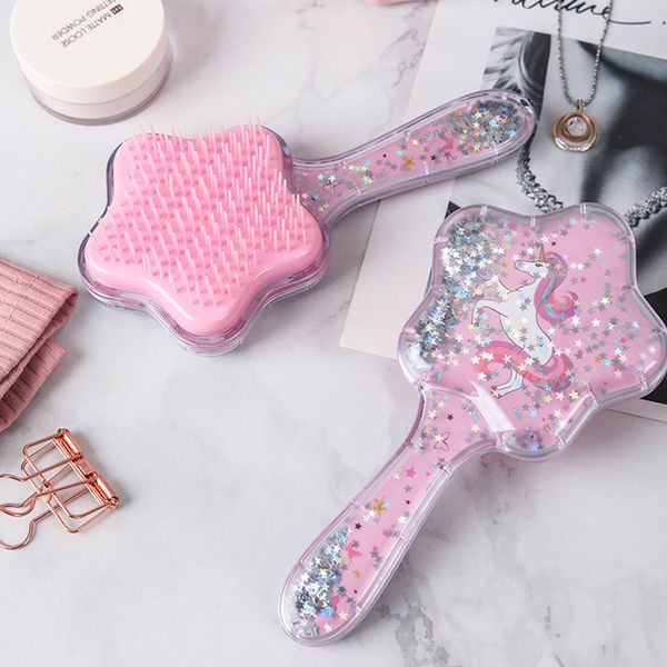 air cushion star massage comb cute hair brush lady wet professional dresser hair tools, Silver
air cushion star massage comb cute hair brush lady wet professional dresser hair tools, Silver