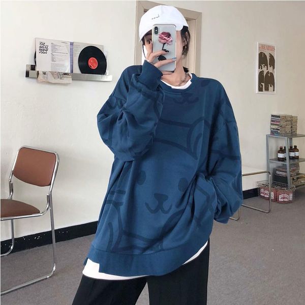 women's hoodies & sweatshirts oversized casual women clothing kawaii loose autumn korean version pullovers 2021 youthful wind fleece, Black
women's hoodies & sweatshirts oversized casual women clothing kawaii loose autumn korean version pullovers 2021 youthful wind fleece, Black