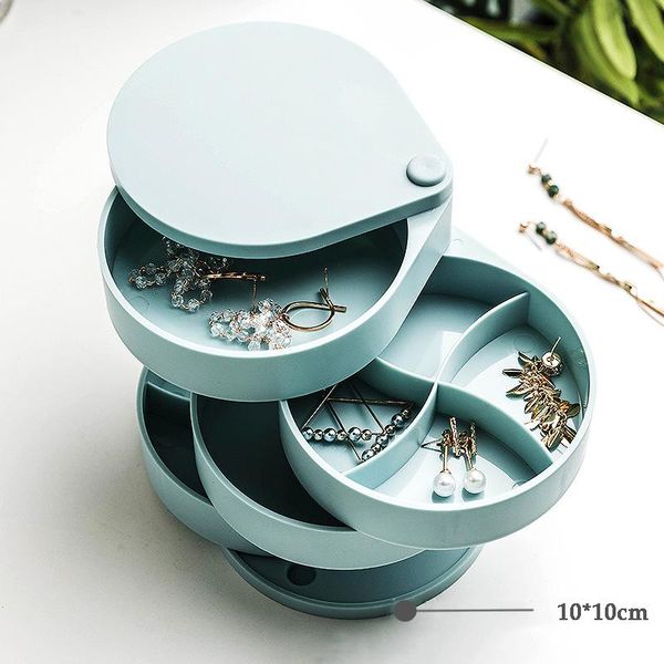 bathroom storage & organization jewelry box rotating creative large-capacity multi-layer display rack earrings cute european compact
bathroom storage & organization jewelry box rotating creative large-capacity multi-layer display rack earrings cute european compact