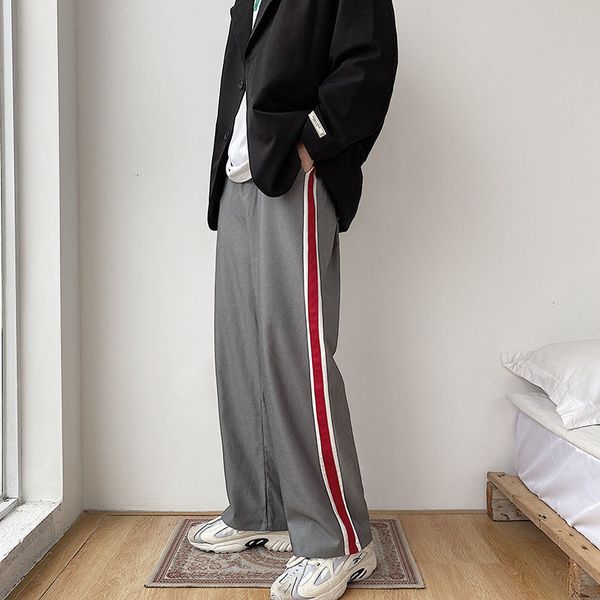 2021 new men's fashion formal suit business design cotton wide leg bf casual pants social grey/deep blue color trousers zn5b, Black
2021 new men's fashion formal suit business design cotton wide leg bf casual pants social grey/deep blue color trousers zn5b, Black