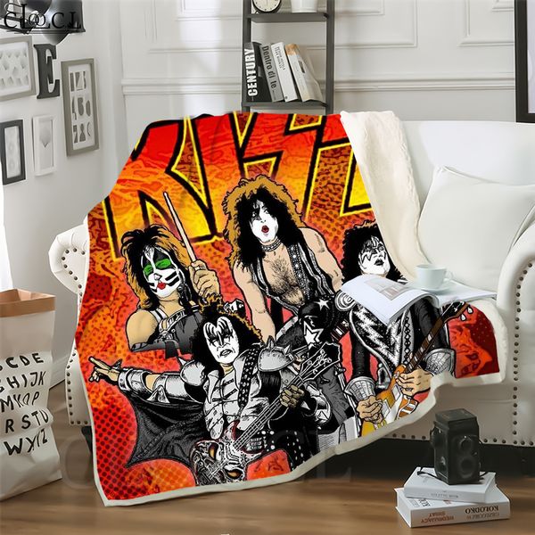 cloocl kiss band 3d print casual style conditioning blanket sofa teens bedding throw blankets plush quilt
cloocl kiss band 3d print casual style conditioning blanket sofa teens bedding throw blankets plush quilt