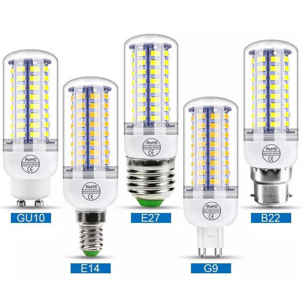 led corn light smd5730 e27 gu10 b22 e14 g9 led lamp 7w 12w 15w 18w 220v 110v 360 angle smd led bulb dropshipping
led corn light smd5730 e27 gu10 b22 e14 g9 led lamp 7w 12w 15w 18w 220v 110v 360 angle smd led bulb dropshipping