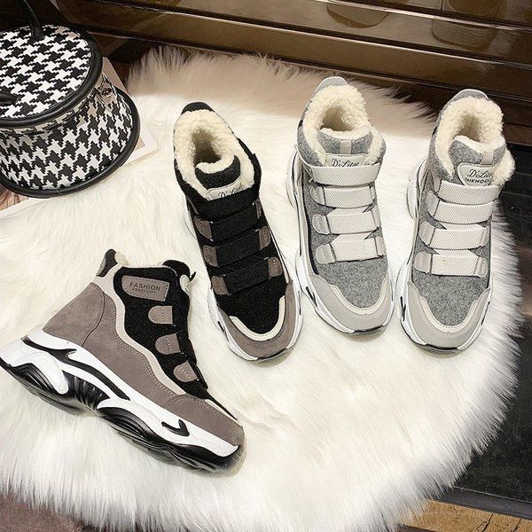 boots 2021 women winter snow fashion style high-shoes casual woman waterproof warm female white, Black
boots 2021 women winter snow fashion style high-shoes casual woman waterproof warm female white, Black