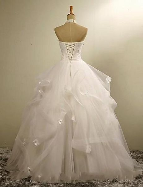 2021 new fashion elegant ball gown bridal floor-length high neck lace beading appliques wedding es robe de mariee srsm, White
2021 new fashion elegant ball gown bridal floor-length high neck lace beading appliques wedding es robe de mariee srsm, White