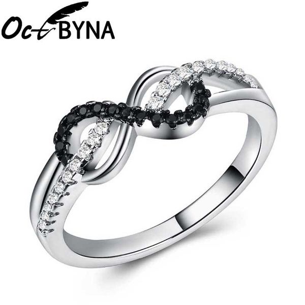 wedding rings octbyna classic twist number statement 8 pave silver color clear cz fine for women jewelry birthday gift, Slivery;golden
wedding rings octbyna classic twist number statement 8 pave silver color clear cz fine for women jewelry birthday gift, Slivery;golden