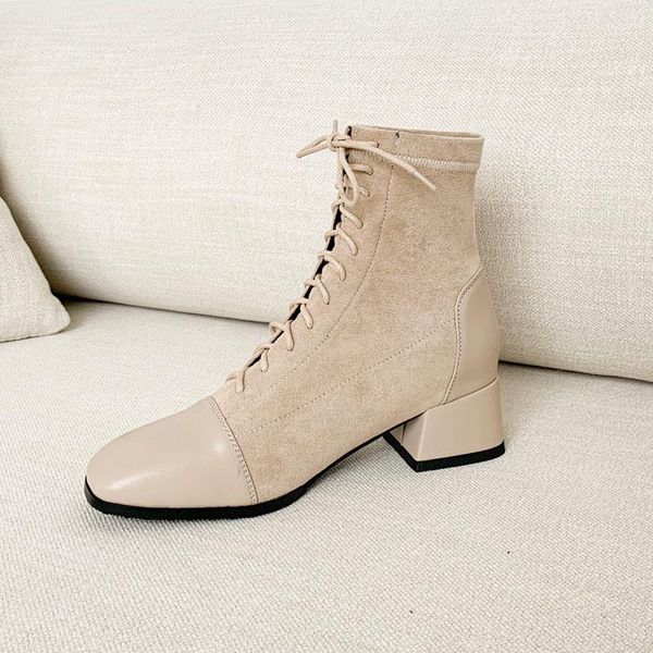 boots 2021 autumn winter women solid lace-up back zipper european ladies shoes fashion heels 33-43, Black
boots 2021 autumn winter women solid lace-up back zipper european ladies shoes fashion heels 33-43, Black