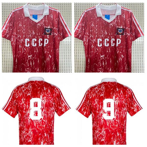 classic protasov 1990 soviet home red soccer shirt cccp soviet retro 90 soccer shirt retro classic uniform bellanov dobrovolski, Black;yellow
classic protasov 1990 soviet home red soccer shirt cccp soviet retro 90 soccer shirt retro classic uniform bellanov dobrovolski, Black;yellow