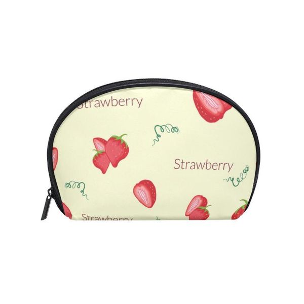 fengju multifuncition shell cosmetic bag purse half moon hanging travel toiletry pouch for girls woman juicy strawberries
fengju multifuncition shell cosmetic bag purse half moon hanging travel toiletry pouch for girls woman juicy strawberries