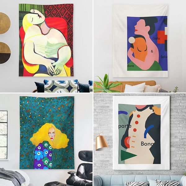 tapestries boho abstract character art wall tapestry europen style design hanging home decor
tapestries boho abstract character art wall tapestry europen style design hanging home decor