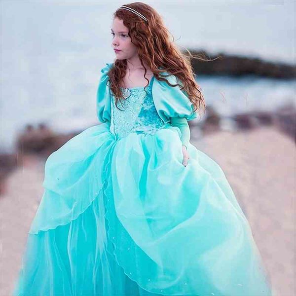 girls little mermaid princess ariel dress up dresses kids fancy frock role playing costume birthday party wedding flower girl, Red;yellow
girls little mermaid princess ariel dress up dresses kids fancy frock role playing costume birthday party wedding flower girl, Red;yellow